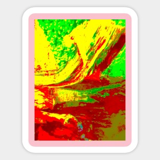 NEW BEAUTIFUL UNIQUE ABSTRACT ART Sticker